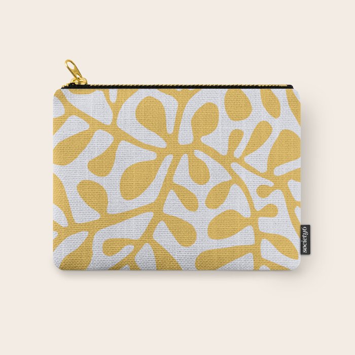 Yellow crawler pattern Carry All Pouch Gallery Image 1