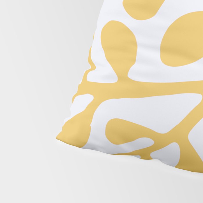 Yellow crawler pattern Pillow Sham Gallery Image 4