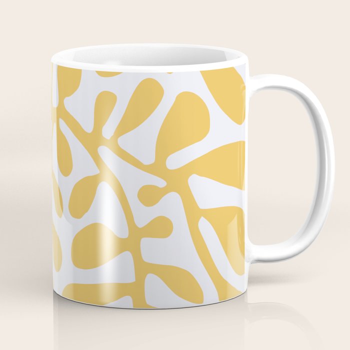 Yellow crawler pattern Coffee Mug Gallery Image 1