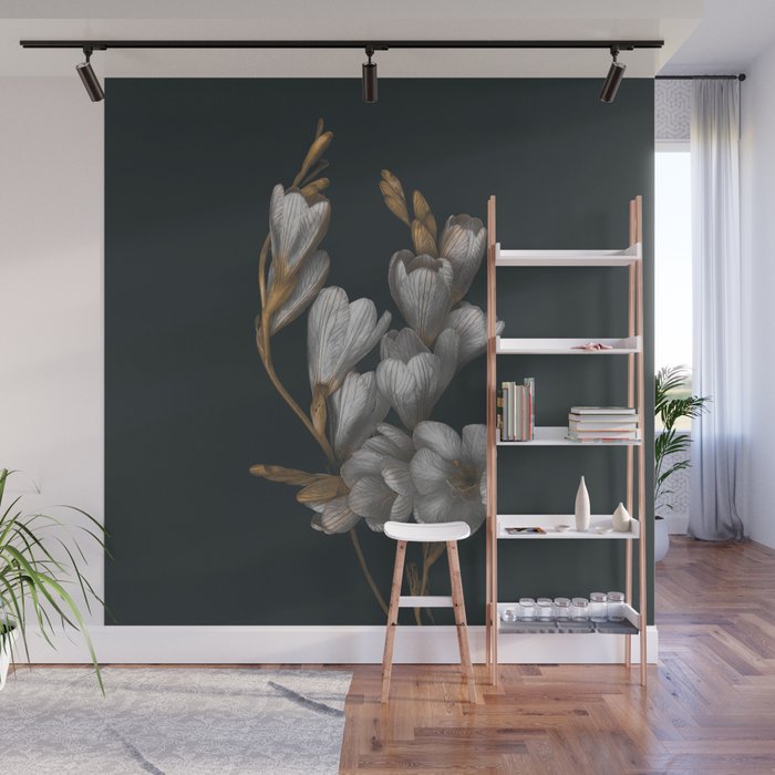 Night Flowers Wall Mural Gallery Image 1
