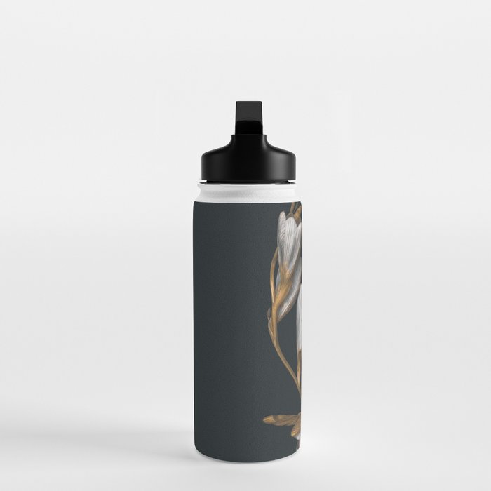 Night Flowers Water Bottle Gallery Image 3