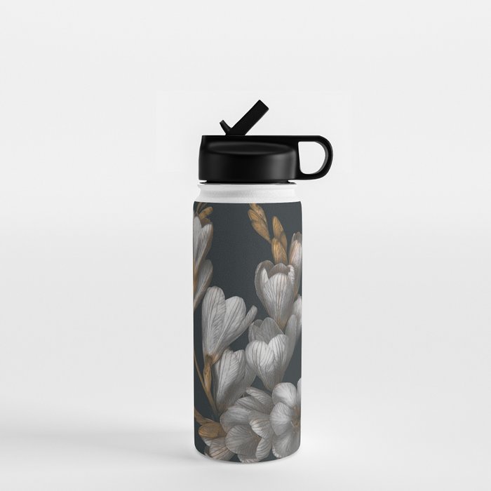 Night Flowers Water Bottle Gallery Image 1