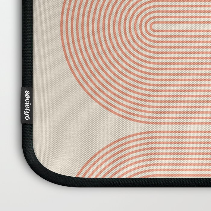 Abstraction_SUN_LINE_ART_Minimalism_002 Laptop Sleeve Gallery Image 3