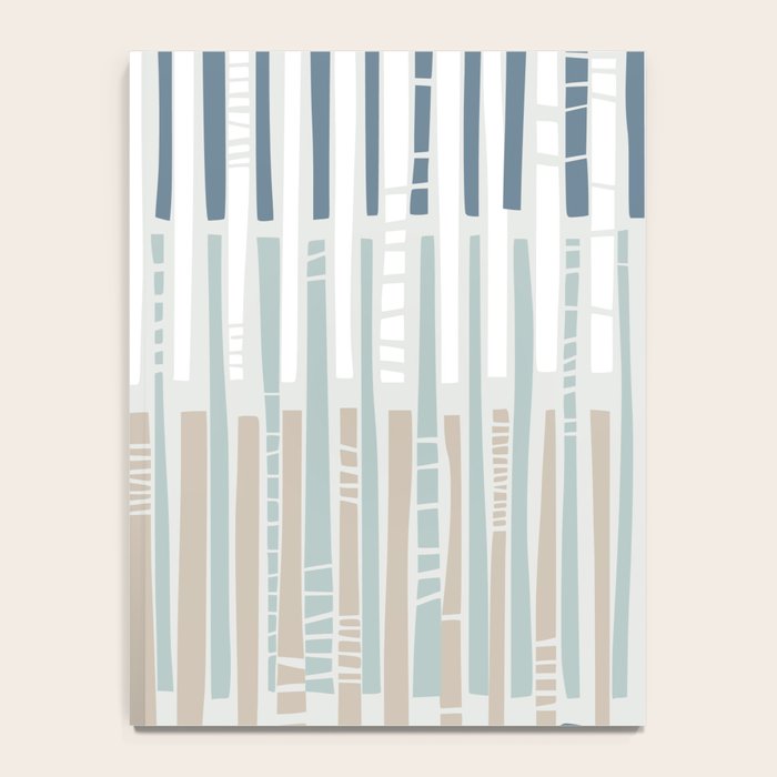 City life geometrics beams soft grey Notebook Gallery Image 4