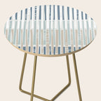 City life geometrics beams soft grey Side Table Gallery Image 2