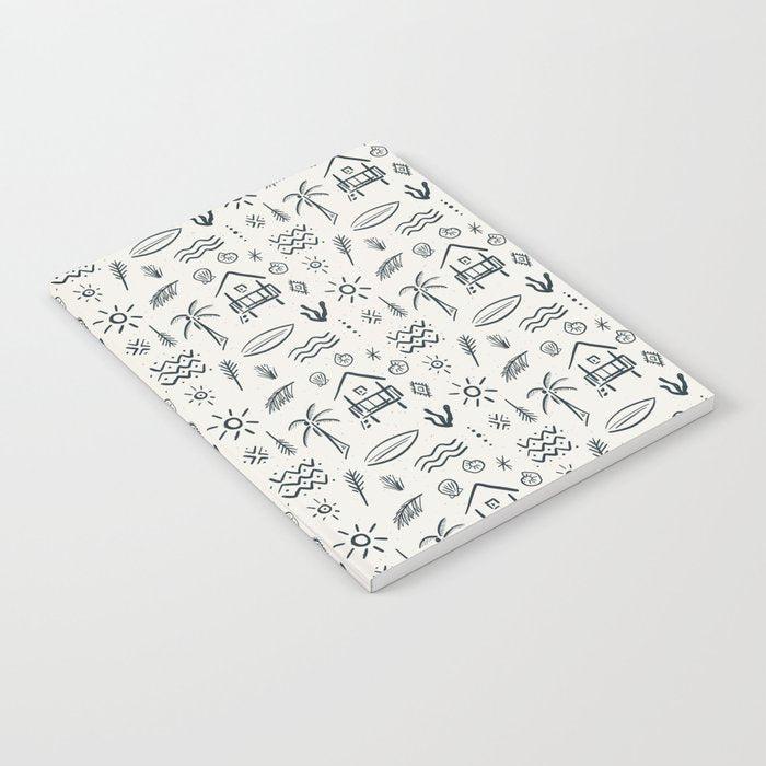 Modern Surf Shack . Navy Notebook Gallery Image 2