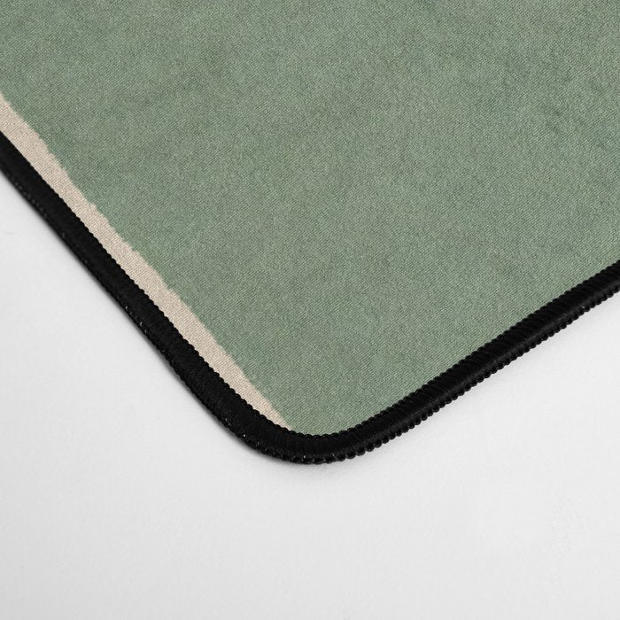 Minimal Abstract Art Face 2 Desk Mat Gallery Image 4