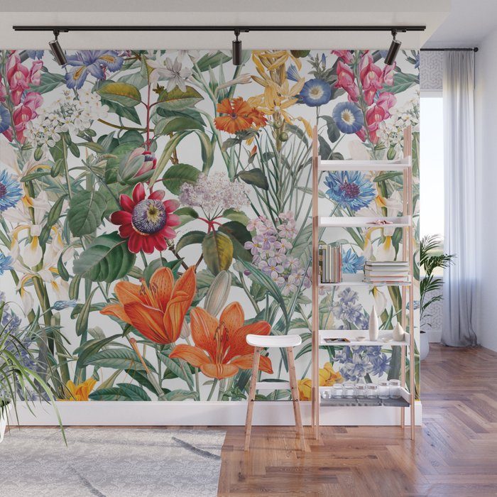 Vintage Garden IX Wall Mural Gallery Image 1