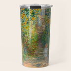 Claude Monet, The Artist's Garden at Vétheuil, 1880 Travel Mug Gallery Image 1