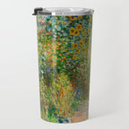 Claude Monet, The Artist's Garden at Vétheuil, 1880 Travel Mug Gallery Image 3