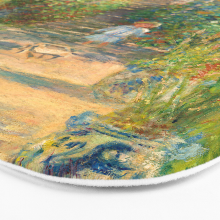 Claude Monet, The Artist's Garden at Vétheuil, 1880 Bath Mat Gallery Image 3