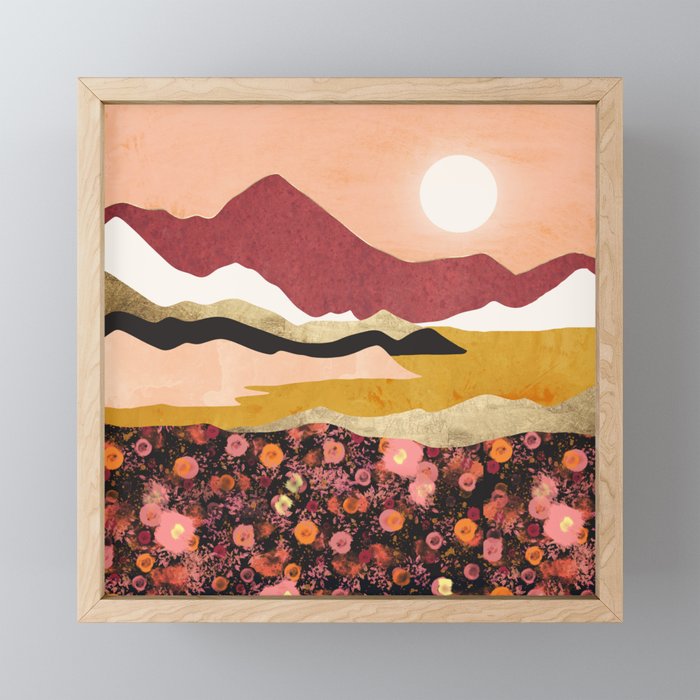 Autumn Field II Mini Art Print Gallery Image 1