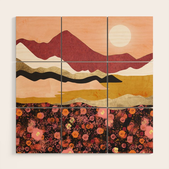 Autumn Field II Wood Wall Art Gallery Image 1