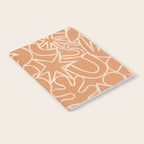 Abstract organic nature art shape paint pattern Notebook Gallery Image 2