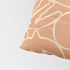 Abstract organic nature art shape paint pattern Pillow Sham Gallery Image 4