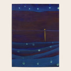 Starlight Night, Lake George, New York landscape painting by Georgia O'Keeffe Poster Gallery Image 4
