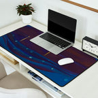 Starlight Night, Lake George, New York landscape painting by Georgia O'Keeffe Desk Mat Gallery Image 2