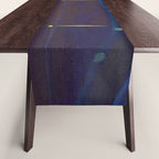 Starlight Night, Lake George, New York landscape painting by Georgia O'Keeffe Table Runner Gallery Image 1