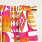 Geometric Tapestry - Summer Sunshine  Window Curtain Gallery Image 2