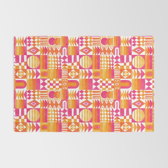 Geometric Tapestry - Summer Sunshine  Rug Gallery Image 2