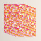 Geometric Tapestry - Summer Sunshine  Wrapping Paper Gallery Image 3