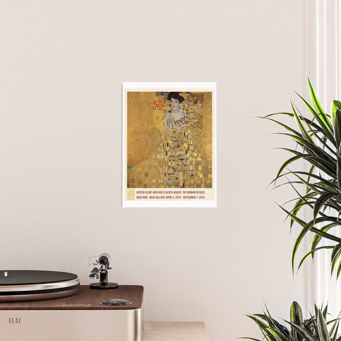 Lady in Gold by Gustave Klimt Poster Gallery Image 2