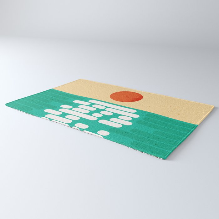 Sun over the sea Rug Gallery Image 3