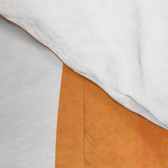 Retro abstract sun in pink, peach, yellow, orange Comforter Gallery Image 4