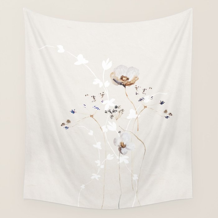 JAPANESE IKEBANA 1 Wall Tapestry Gallery Image 4