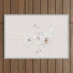 JAPANESE IKEBANA 1 Outdoor Rug Gallery Image 1