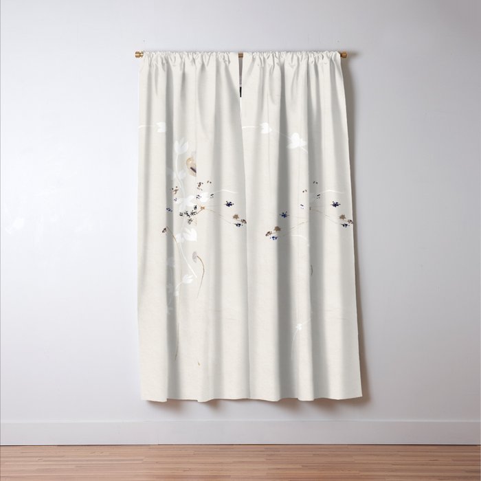 JAPANESE IKEBANA 1 Window Curtain Gallery Image 3
