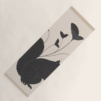 The Abstract Black Squirrel Yoga Mat Gallery Image 1