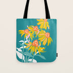 Flower Market Los Angeles Tote Bag Gallery Image 1