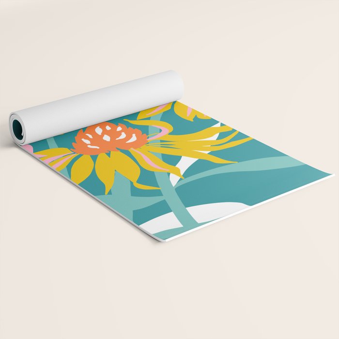 Flower Market Los Angeles Yoga Mat Gallery Image 2