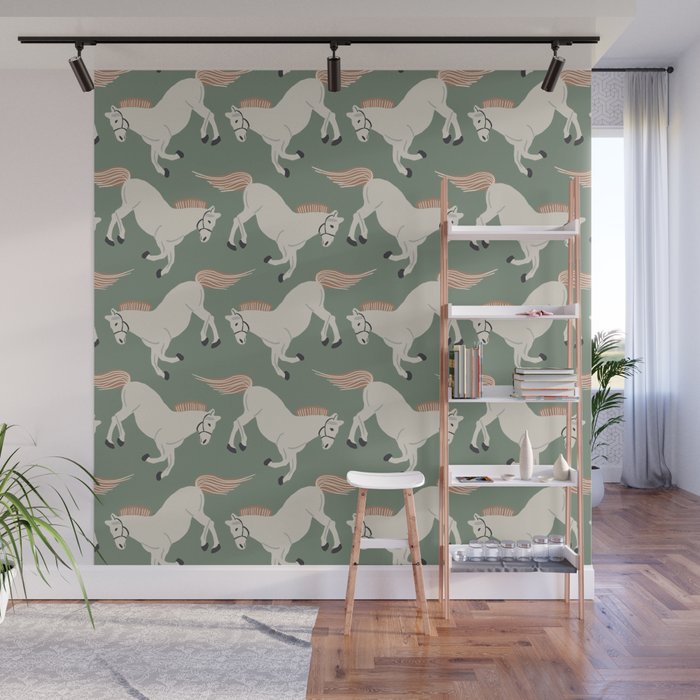 Horses Wall Mural Gallery Image 1
