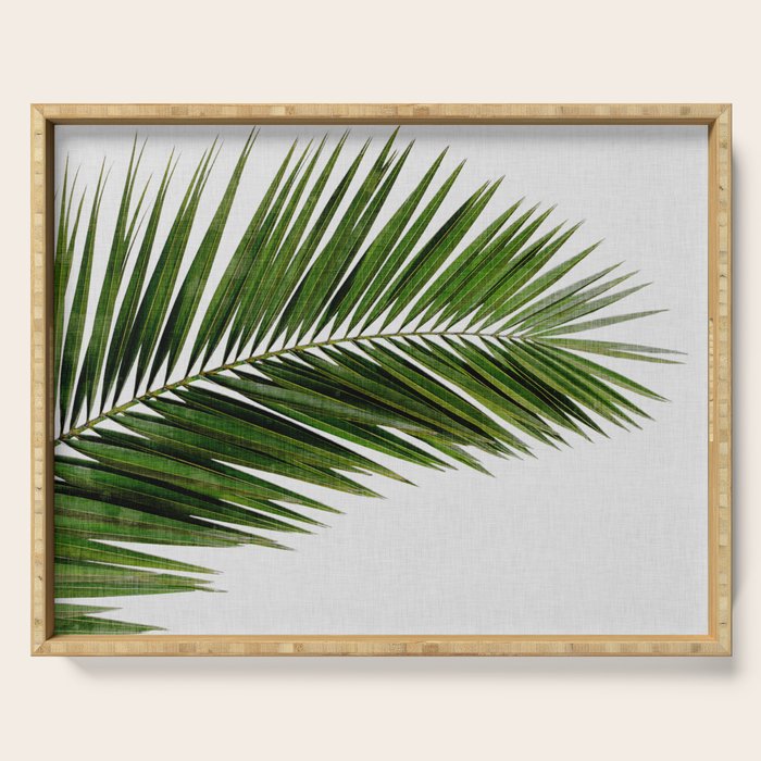 Palm Leaf I Serving Tray Gallery Image 1