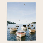 Boats of Hvar | Croatia ocean sea fine art photography print | Wanderlust travel poster Poster Gallery Image 4