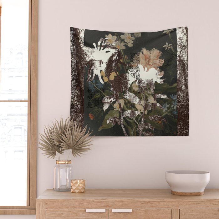 the first plant · botanical the mix 4 Wall Tapestry Gallery Image 2