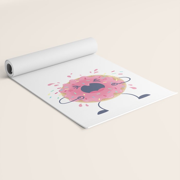 Donut Tantrum Yoga Mat Gallery Image 2