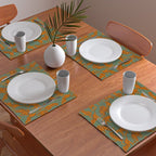 Modern Tigers with red lips illustration  Placemat Gallery Image 2