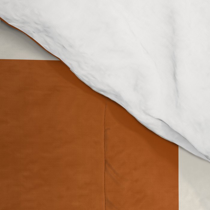 Checkered (Rust Cream) Comforter Gallery Image 4