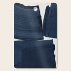 Minimalist Painting Blue I, Navy Decor Cutting Board Gallery Image 1