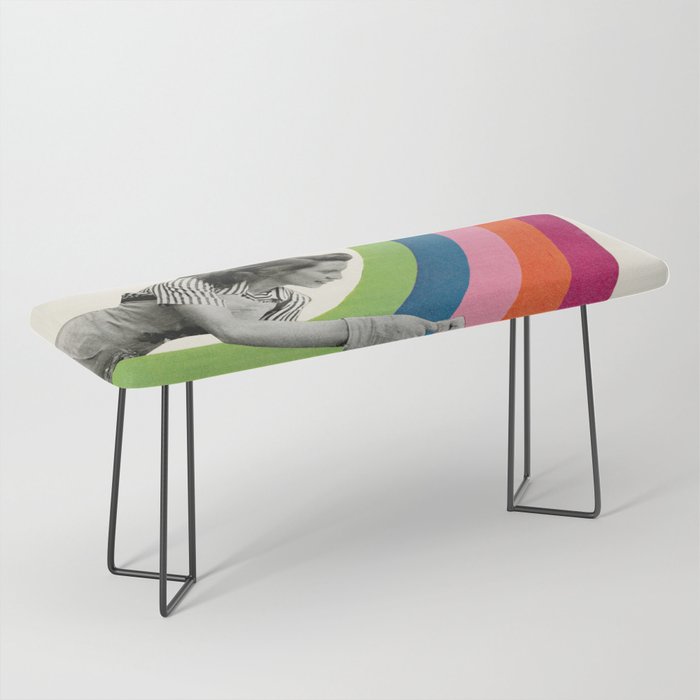 Paint a Rainbow Bench Gallery Image 1