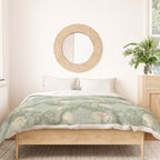 Vintage Floral Arts and Crafts Style Duvet Cover Gallery Image 3