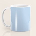 Baby Blue Solid Soft Pastel Color Coffee Mug Gallery Image 3