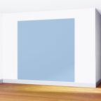 Baby Blue Solid Soft Pastel Color Wall Mural Gallery Image 2