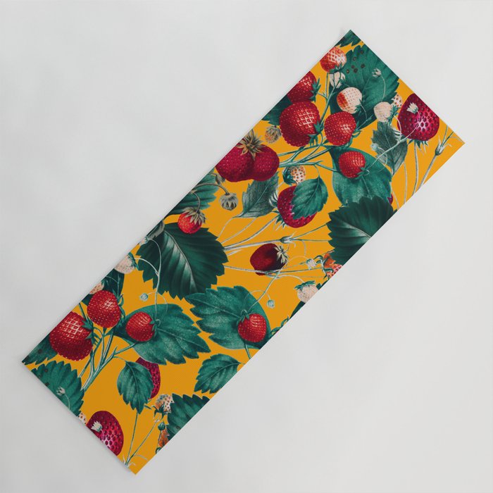 Strawberry Fields Forever IV Yoga Mat Gallery Image 1