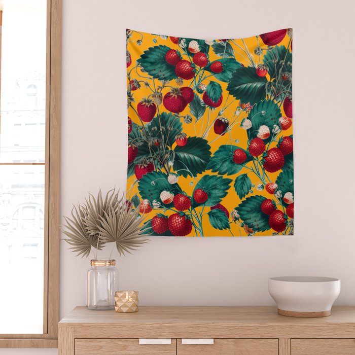 Strawberry Fields Forever IV Wall Tapestry Gallery Image 2