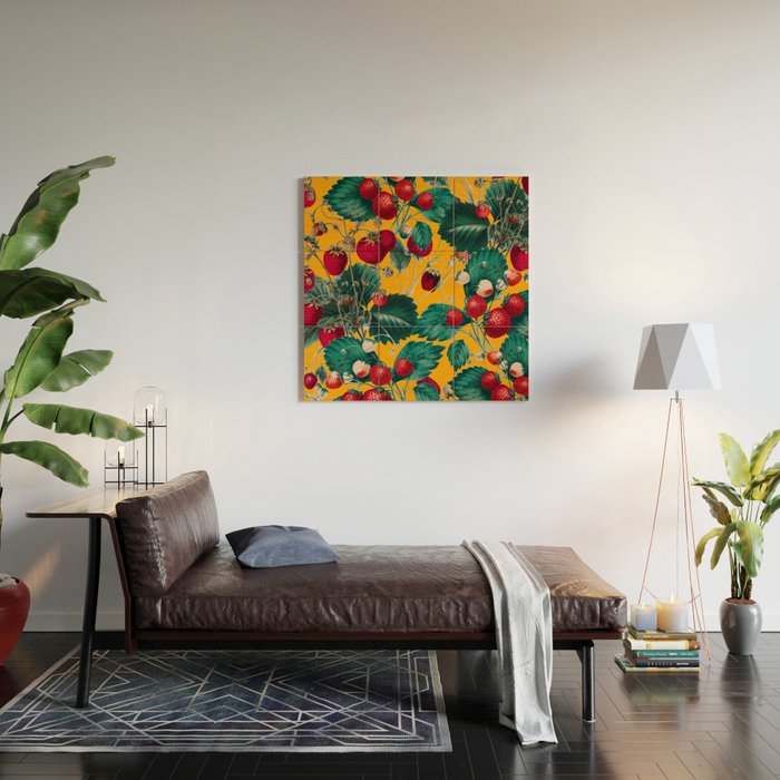 Strawberry Fields Forever IV Wood Wall Art Gallery Image 2