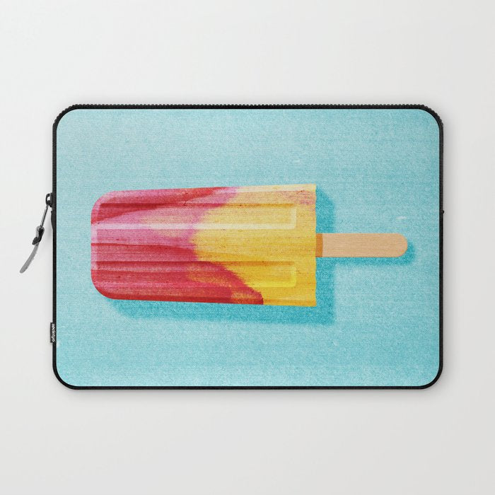 POPSICLE / Cherry, Orange Laptop Sleeve Gallery Image 1